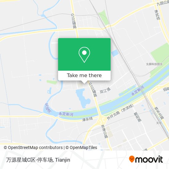 万源星城C区-停车场 map