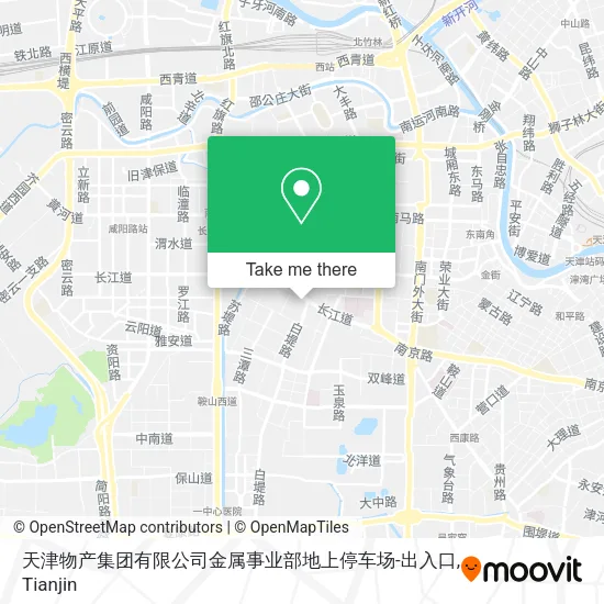 天津物产集团有限公司金属事业部地上停车场-出入口 map