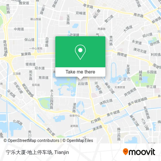 宁乐大厦-地上停车场 map