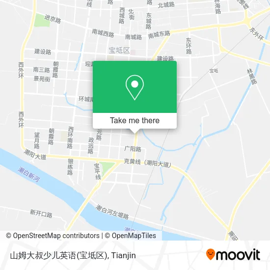 山姆大叔少儿英语(宝坻区) map