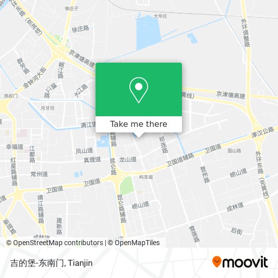 吉的堡-东南门 map