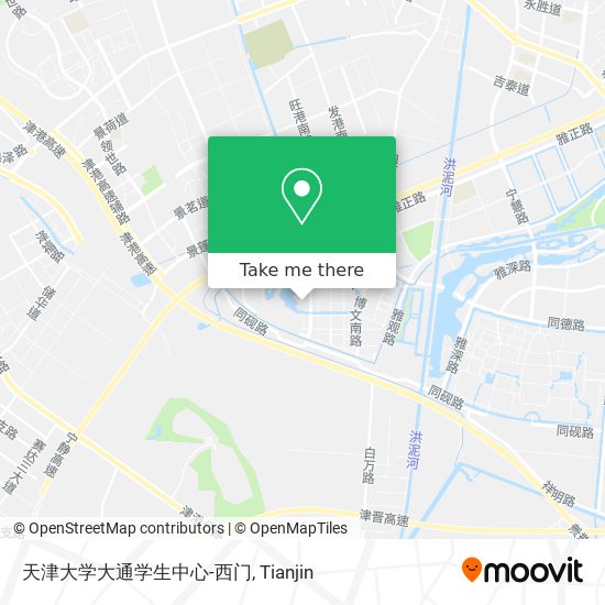 天津大学大通学生中心-西门 map