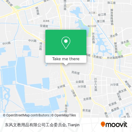 东风文教用品有限公司工会委员会 map