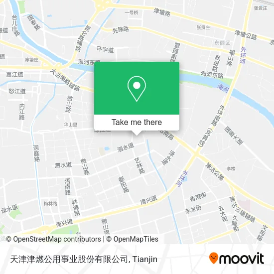 天津津燃公用事业股份有限公司 map