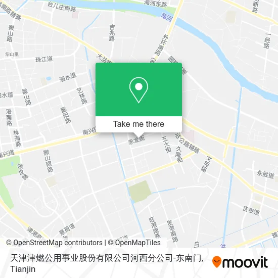 天津津燃公用事业股份有限公司河西分公司-东南门 map