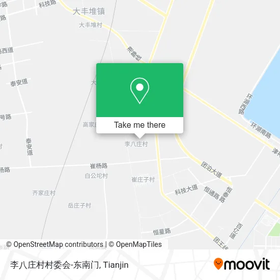 李八庄村村委会-东南门 map