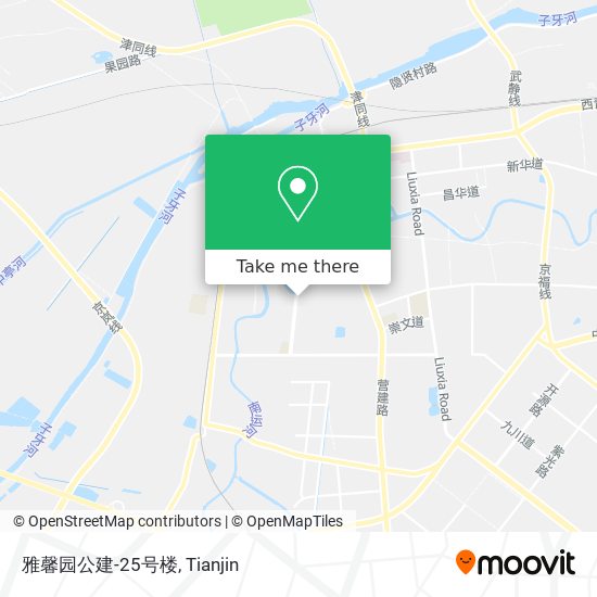 雅馨园公建-25号楼 map
