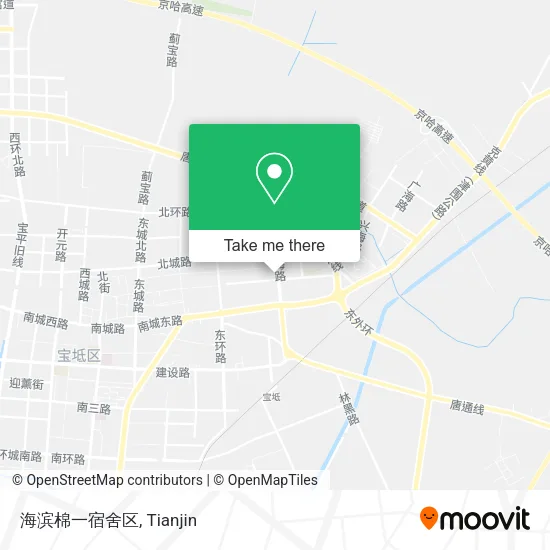 海滨棉一宿舍区 map