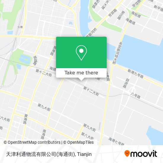 天津利通物流有限公司(海通街) map