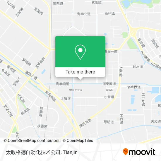 太敬格德自动化技术公司 map
