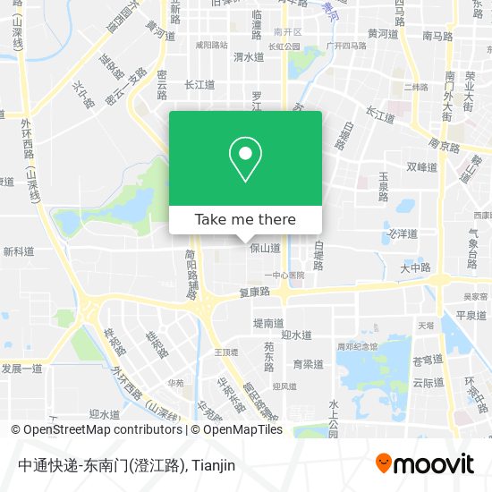 中通快递-东南门(澄江路) map