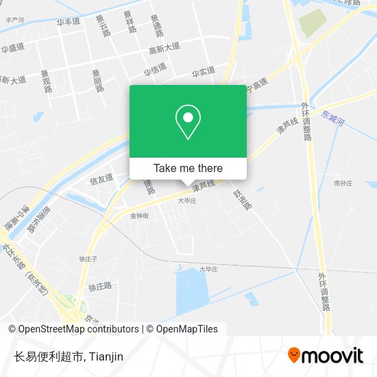 长易便利超市 map