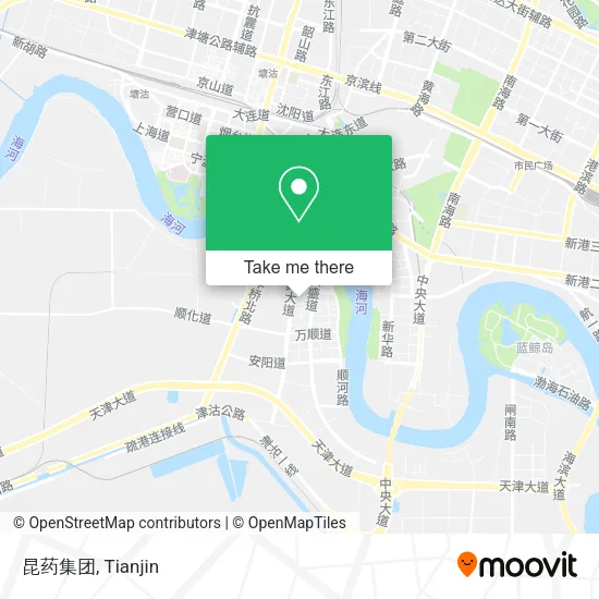 昆药集团 map
