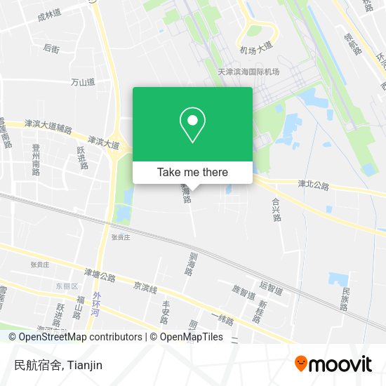 民航宿舍 map