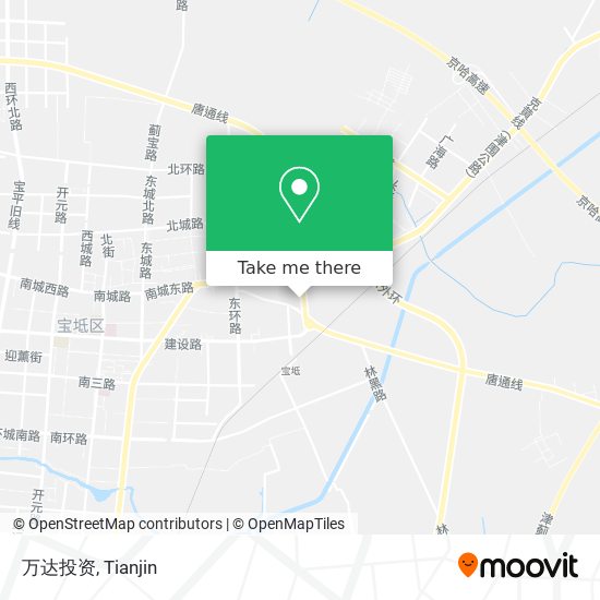 万达投资 map