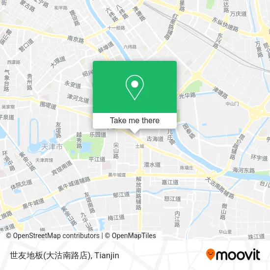 世友地板(大沽南路店) map