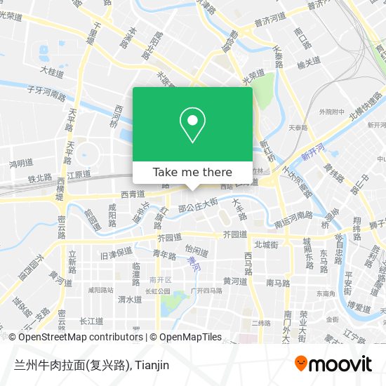 兰州牛肉拉面(复兴路) map