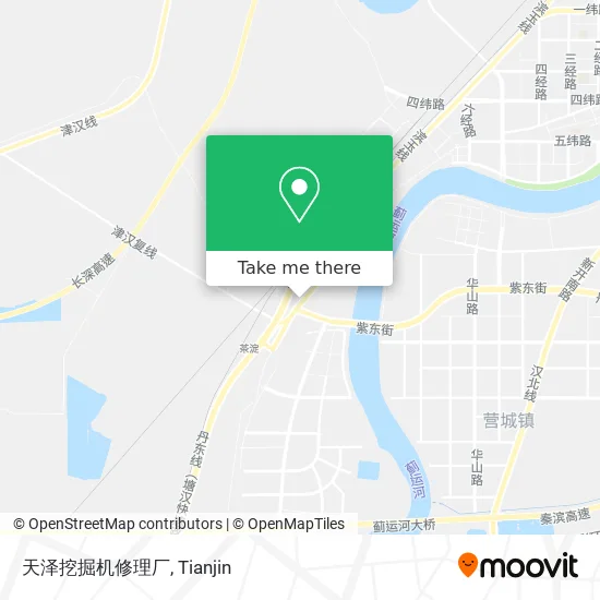 天泽挖掘机修理厂 map