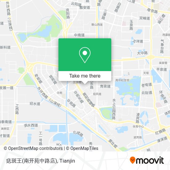 痣斑王(南开苑中路店) map