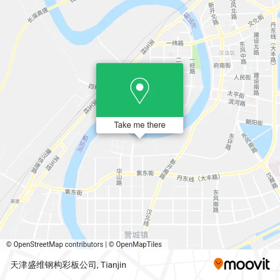 天津盛维钢构彩板公司 map