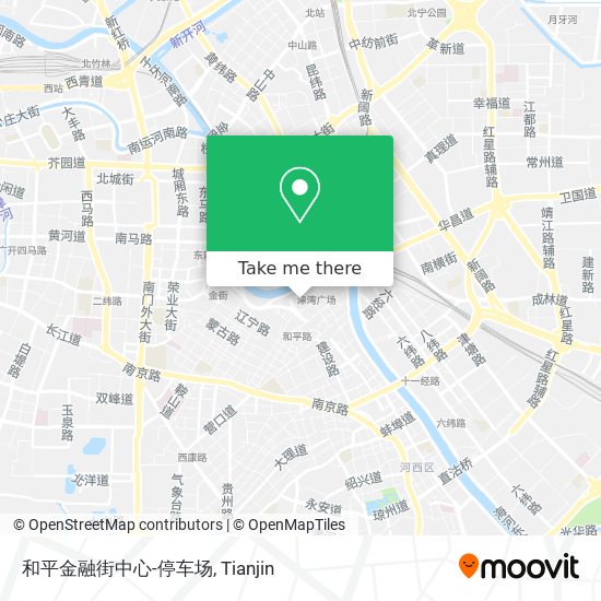 和平金融街中心-停车场 map
