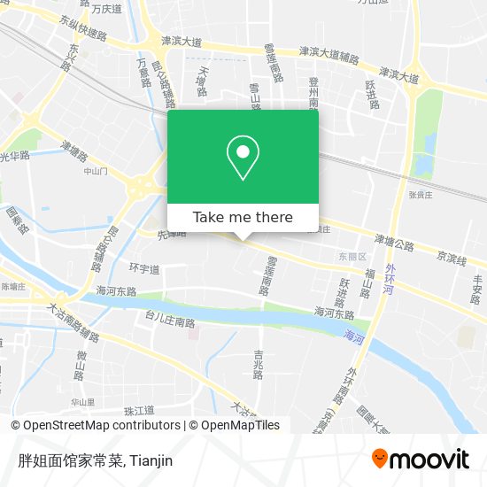 胖姐面馆家常菜 map