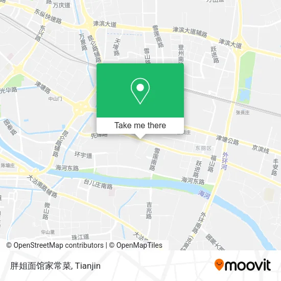 胖姐面馆家常菜 map