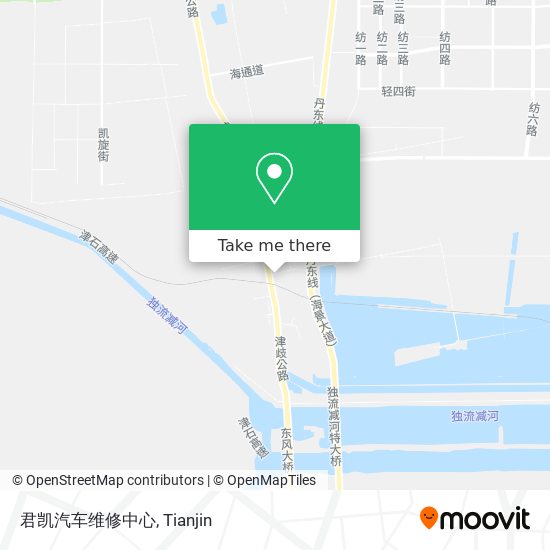 君凯汽车维修中心 map