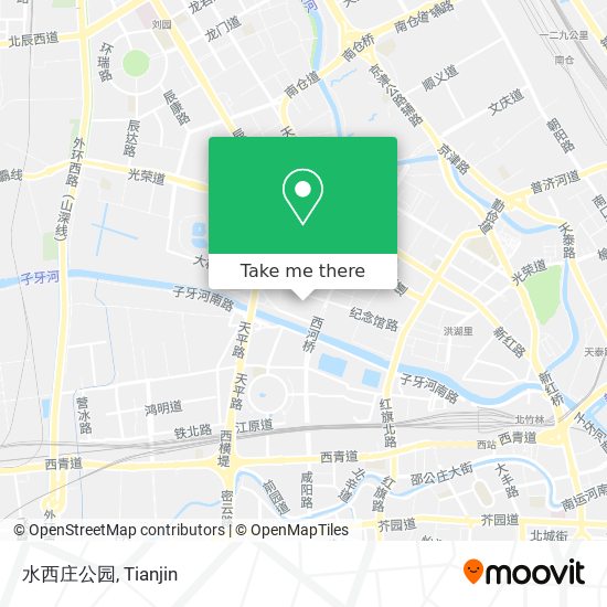 水西庄公园 map