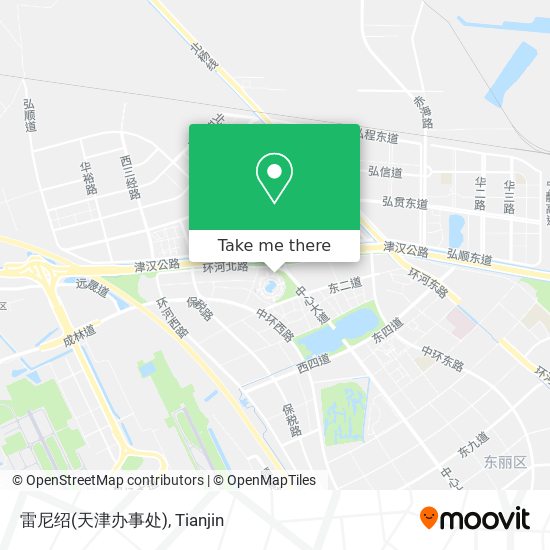 雷尼绍(天津办事处) map