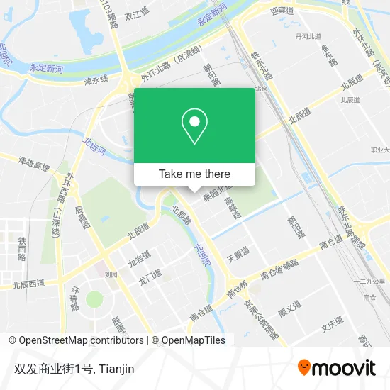 双发商业街1号 map