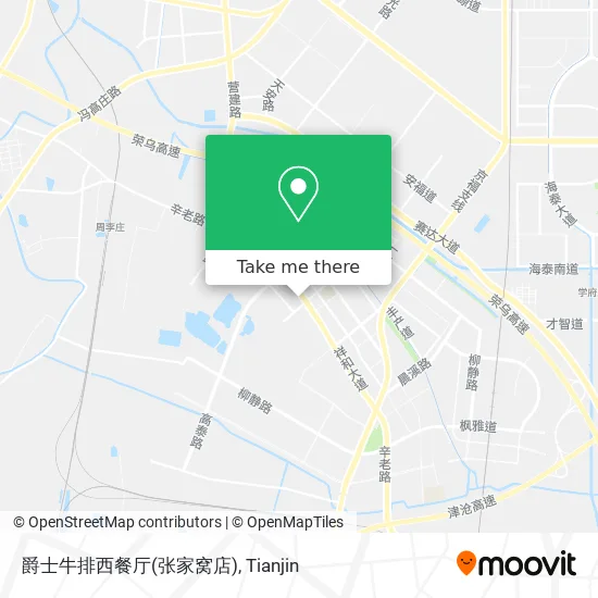 爵士牛排西餐厅(张家窝店) map