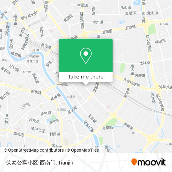 荣泰公寓小区-西南门 map