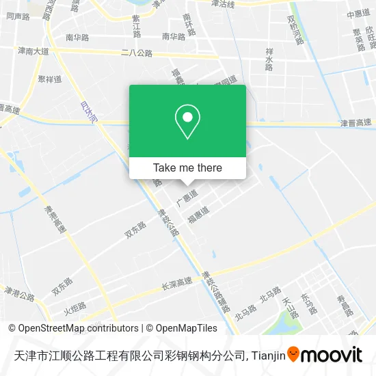 天津市江顺公路工程有限公司彩钢钢构分公司 map