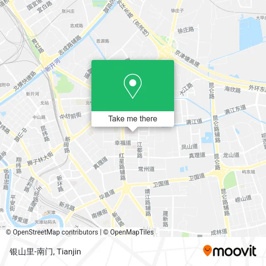 银山里-南门 map