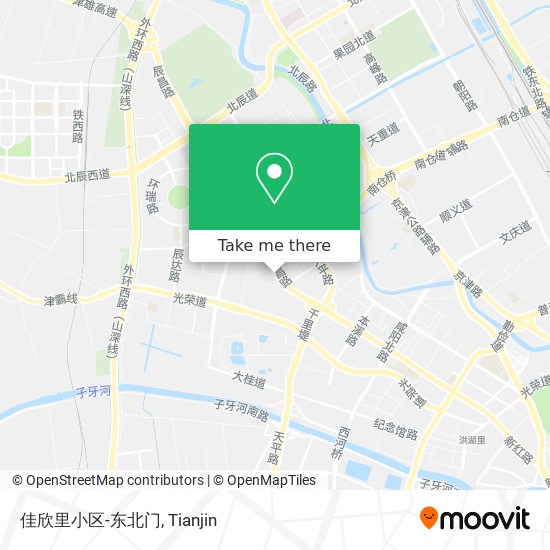 佳欣里小区-东北门 map