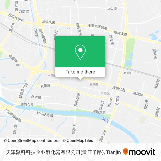 天津聚科科技企业孵化器有限公司(詹庄子路) map