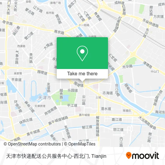 天津市快递配送公共服务中心-西北门 map