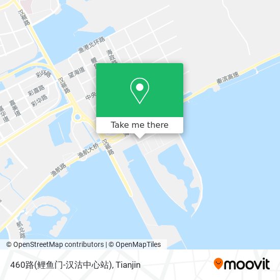 460路(鲤鱼门-汉沽中心站) map