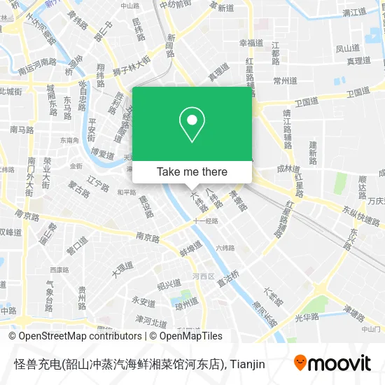 怪兽充电(韶山冲蒸汽海鲜湘菜馆河东店) map