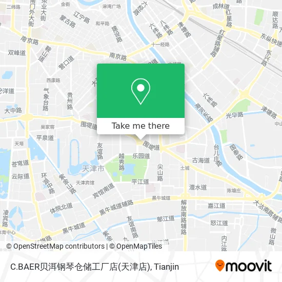 C.BAER贝洱钢琴仓储工厂店(天津店) map