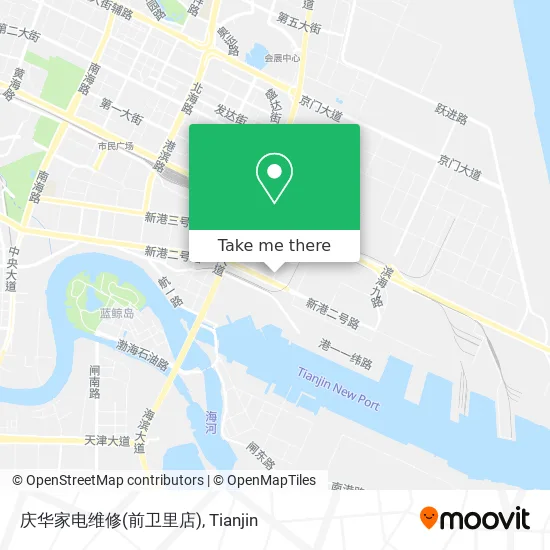 庆华家电维修(前卫里店) map