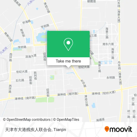 天津市大港残疾人联合会 map