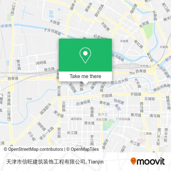 天津市信旺建筑装饰工程有限公司 map
