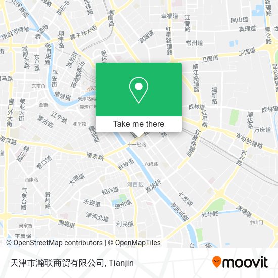 天津市瀚联商贸有限公司 map