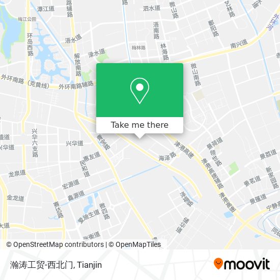 瀚涛工贸-西北门 map