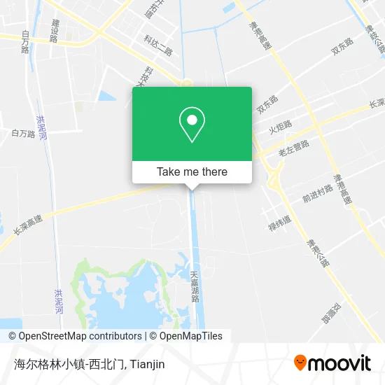 海尔格林小镇-西北门 map