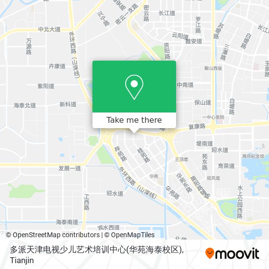 多派天津电视少儿艺术培训中心(华苑海泰校区) map