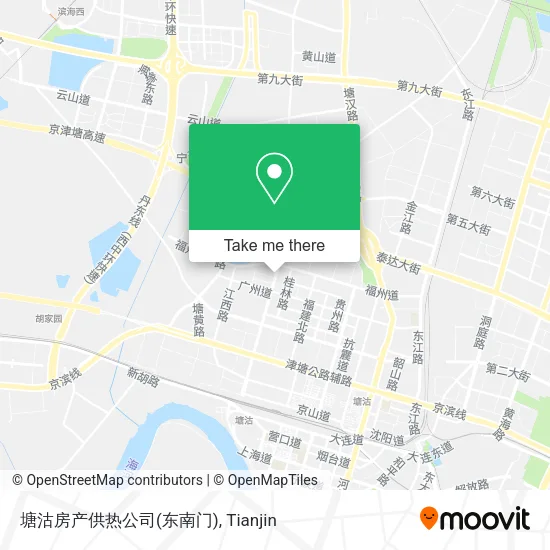 塘沽房产供热公司(东南门) map