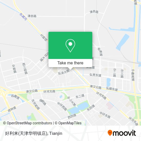 好利来(天津华明镇店) map